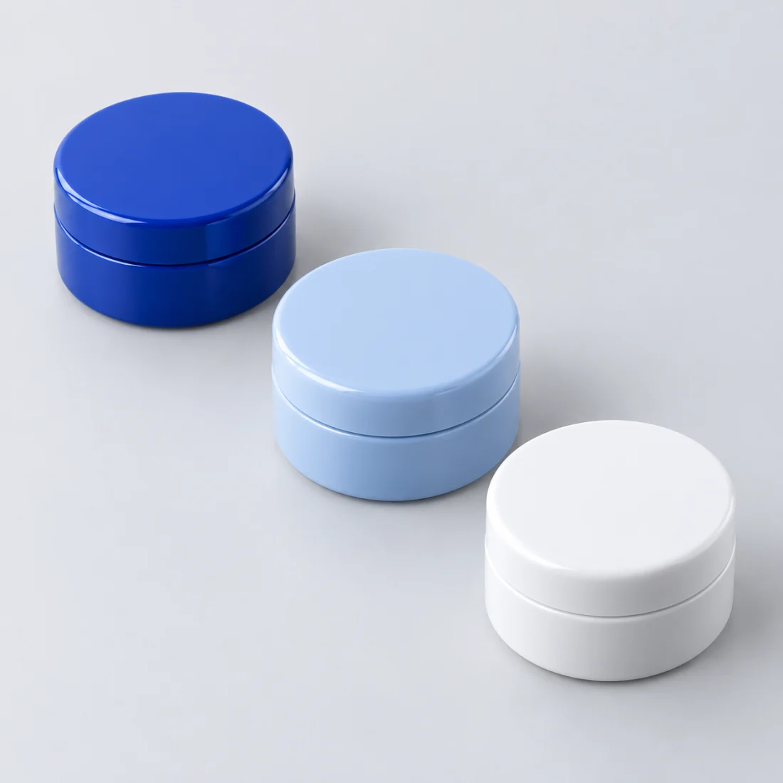 Stacking travel jars